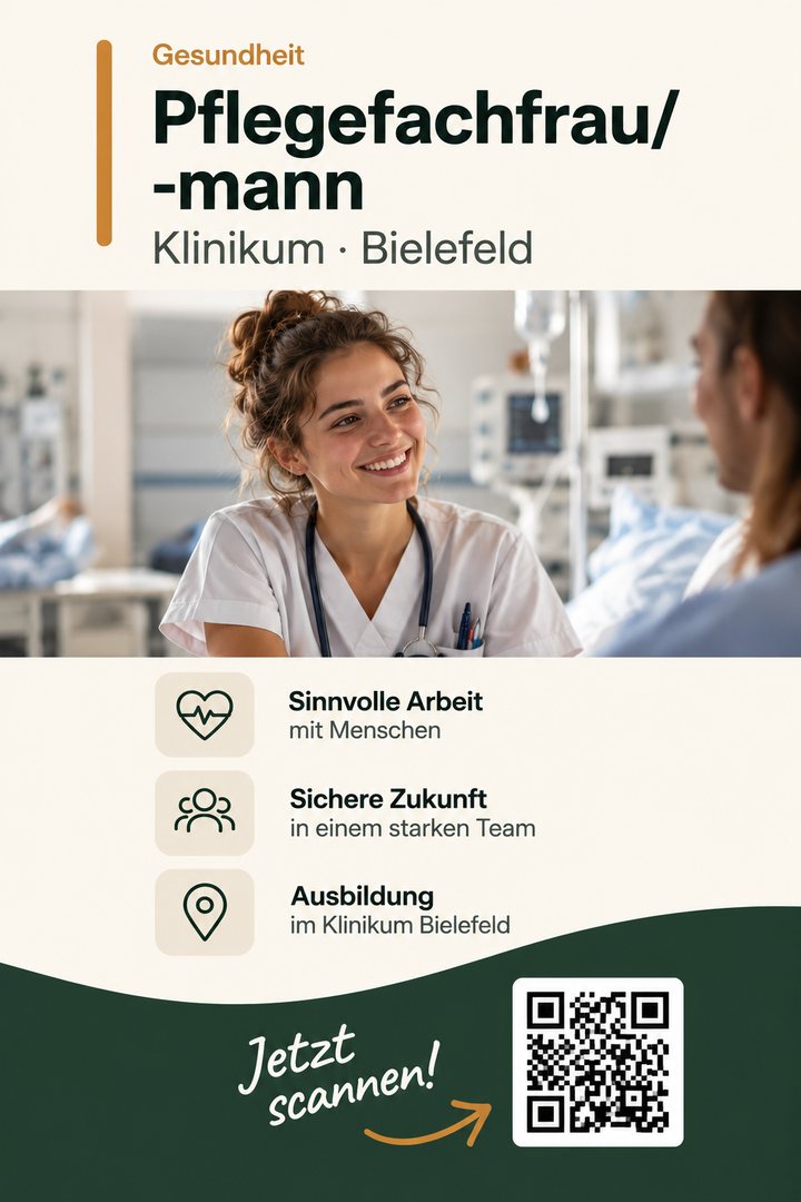 Beispielanzeige Pflegefachfrau/-mann